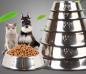 Preview: 360Home Fall- und rutschfester Edelstahl-Tiernapf